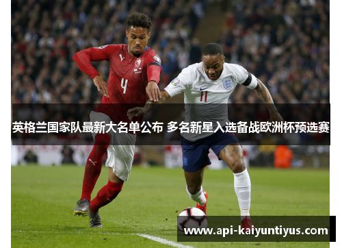 英格兰国家队最新大名单公布 多名新星入选备战欧洲杯预选赛