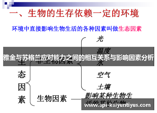 雅金与苏格兰应对能力之间的相互关系与影响因素分析